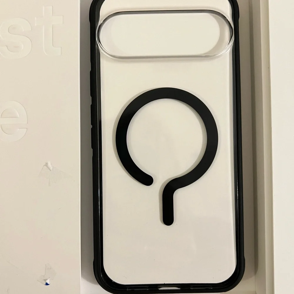 Ghost phone case Black and White Phone Case